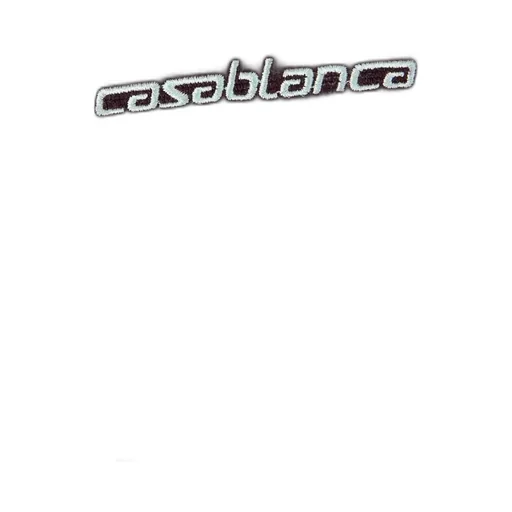 Casablanca Diagonal Tennis Polo Shirt
