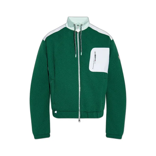 Casablanca Stand Up Collar Zipped Jacket
