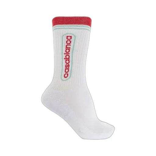 Casablanca Logo Intarsia-Knit Socks
