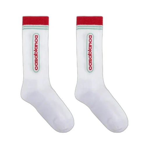 Casablanca Logo Intarsia-Knit Socks