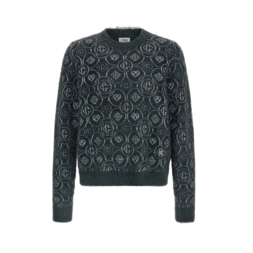 Casablanca Logo-Pattern Knitted Jumper