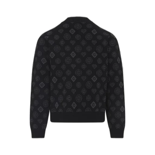 Casablanca Monogram Jacquard Bomber Jacket