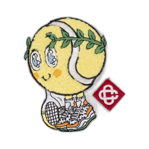 Casablanca Tennis Mascot Quilted Sweatshirt