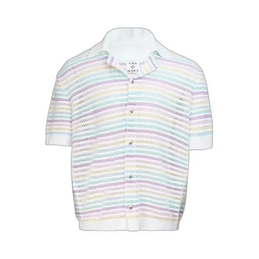 Casablanca Striped Buttoned Shirt