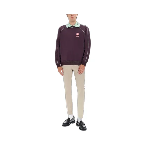 Casablanca Logo-Trim Crewneck Sweatshirt