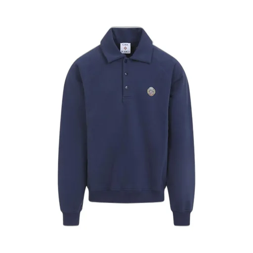 Casablanca Logo Patch Polo Shirt
