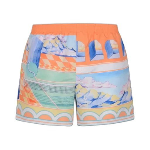 Casablanca Surreal Drawstring Pool Shorts