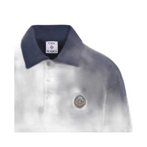 Casablanca Logo Patch Polo Shirt