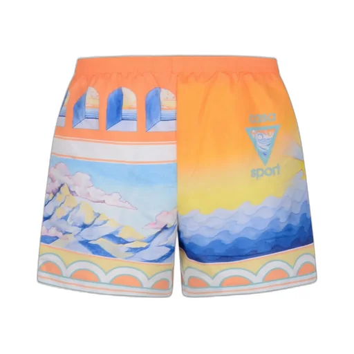 Casablanca Surreal Drawstring Pool Shorts