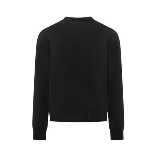 Casablanca Character Intarsia Knit Jumper