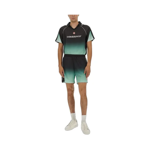 Casablanca Gradient Monogram Jacquard Football Shorts