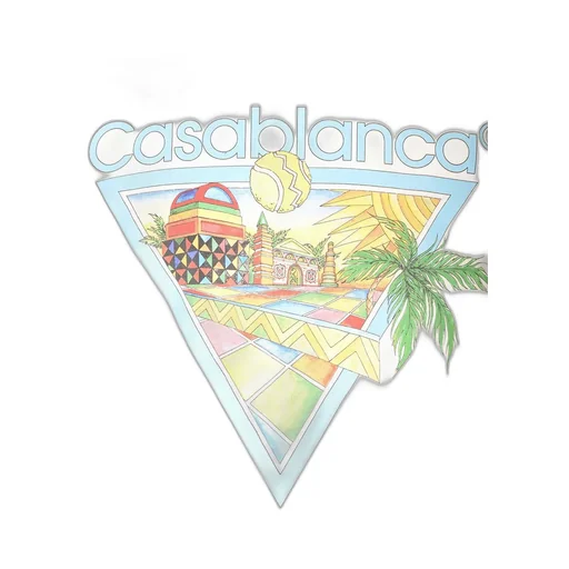Casablanca Afro Cubism Tennis Club T-Shirt