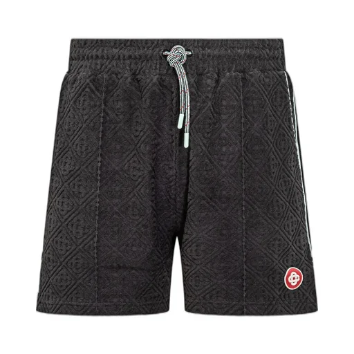 Casablanca Logo Embroidered Towelling Shorts