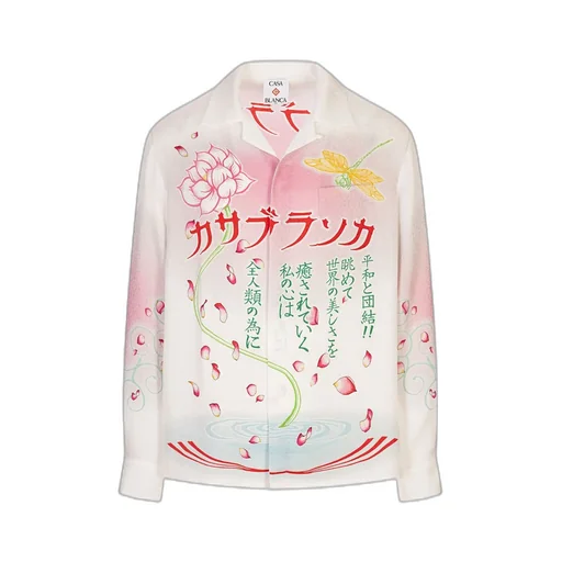 Casablanca Printed Satin Shirt