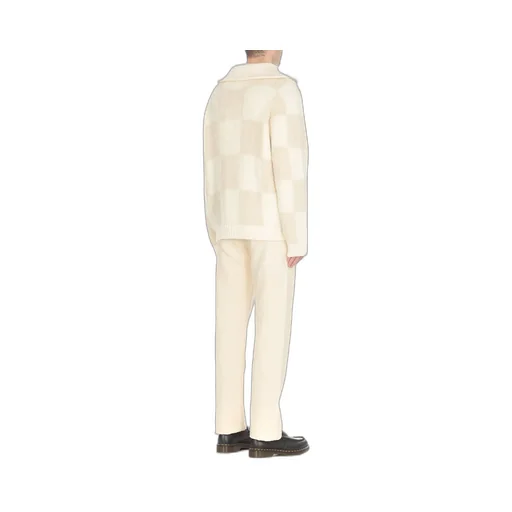 Casablanca Checked Boucle Cardigan