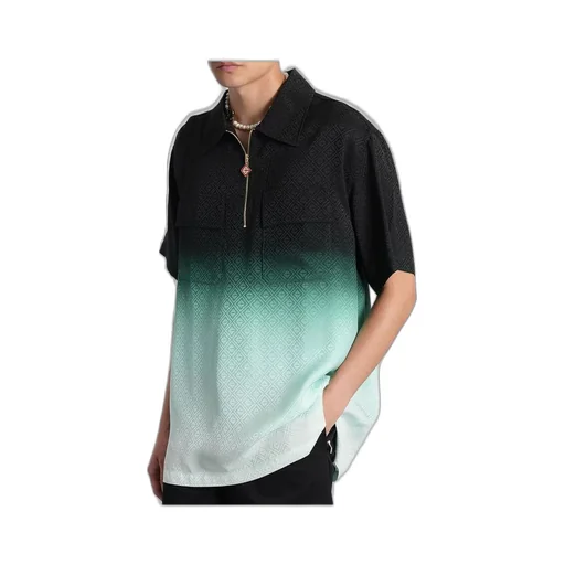 Casablanca Jacquard Polo Shirt