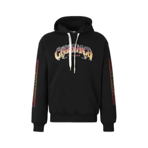Casablanca Logo Print Hoodie