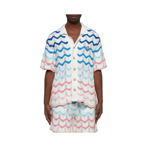 Casablanca Wave Knitted Shirt