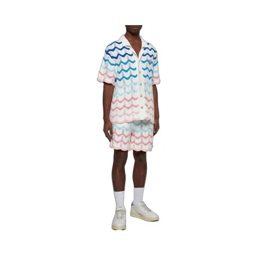 Casablanca Wave Knitted Shirt