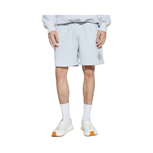 Casablanca Embroidered Logo Shorts