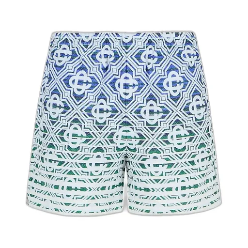 Casablanca Monogram Gradient Elastic Waist Towelling Shorts