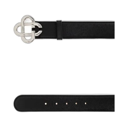 Casablanca Monogram Buckle Belt