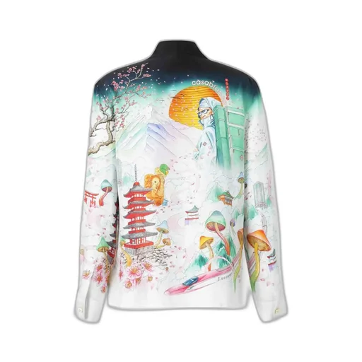 Casablanca Silk Twill Printed Shirt