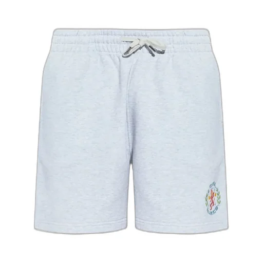 Casablanca Embroidered Logo Shorts