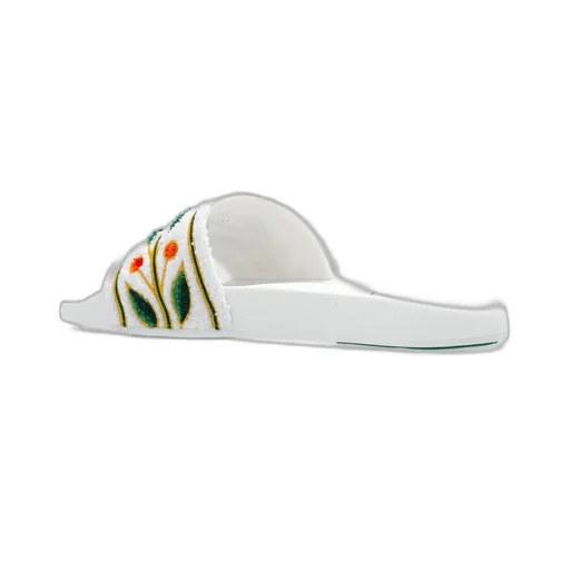 Casablanca Logo Embroidered Terry Sliders