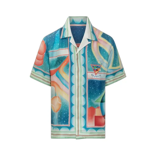 Casablanca Galaxy Court Short Sleeve Shirt
