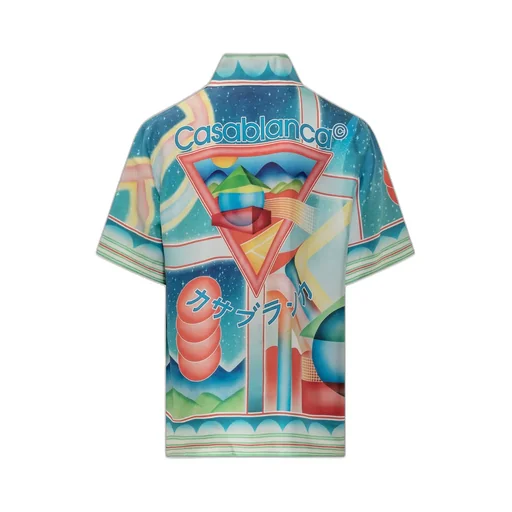 Casablanca Galaxy Court Short Sleeve Shirt