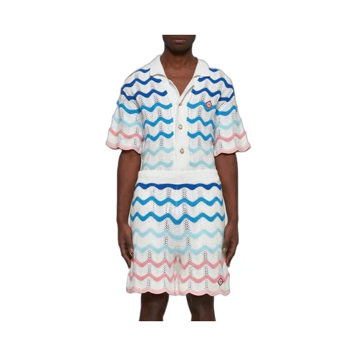Casablanca Wave Knitted Shorts