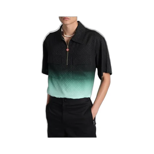 Casablanca Jacquard Polo Shirt