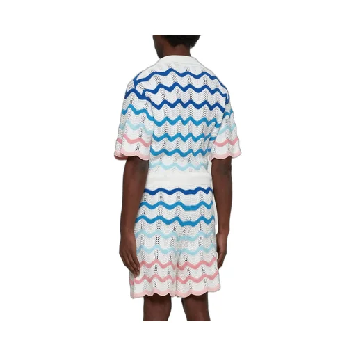 Casablanca Wave Knitted Shorts