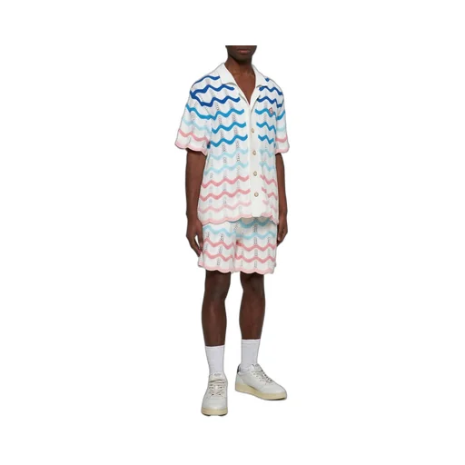 Casablanca Wave Knitted Shorts