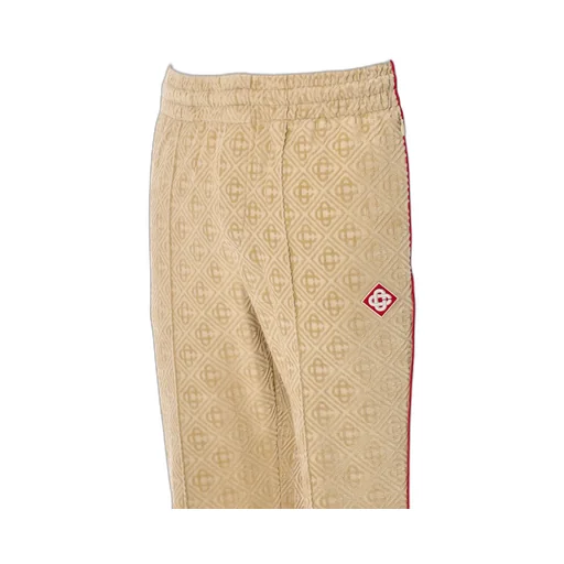 Casablanca Monogram-Jacquard Straight Leg Track Pants