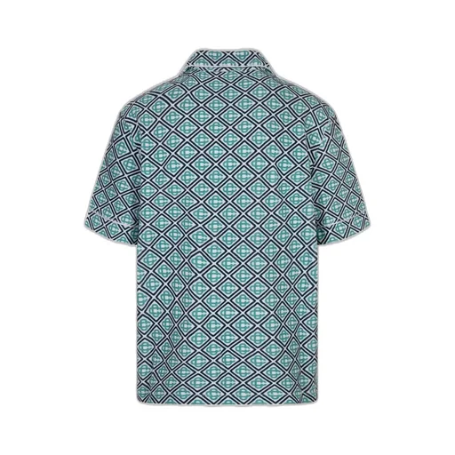 Casablanca Monogram Short-Sleeved Towelled Shirt