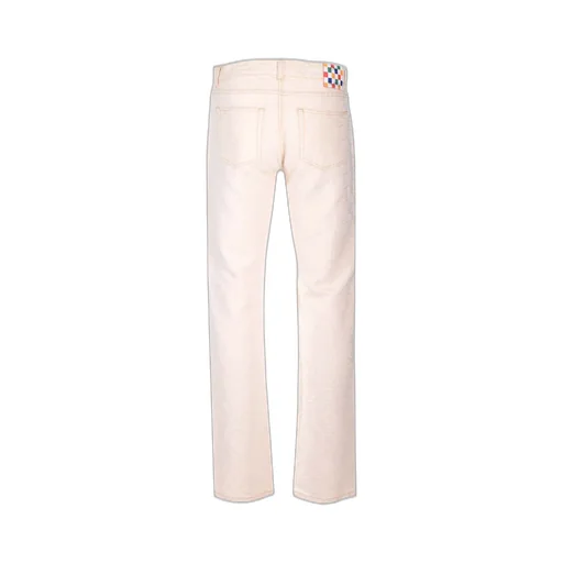 Casablanca Monogram-Jacquard Mid-Rise Jeans