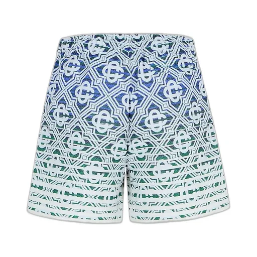 Casablanca Monogram Gradient Elastic Waist Towelling Shorts