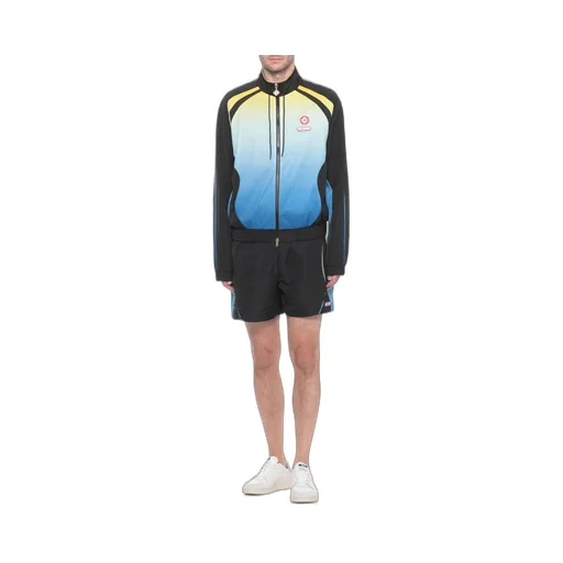 Casablanca Logo Appliqué Zipped Jacket