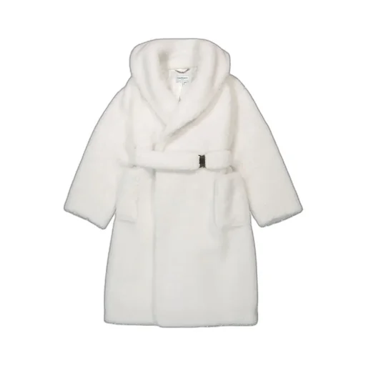 Casablanca Belted Waist Teddy-Texture Bathrobe