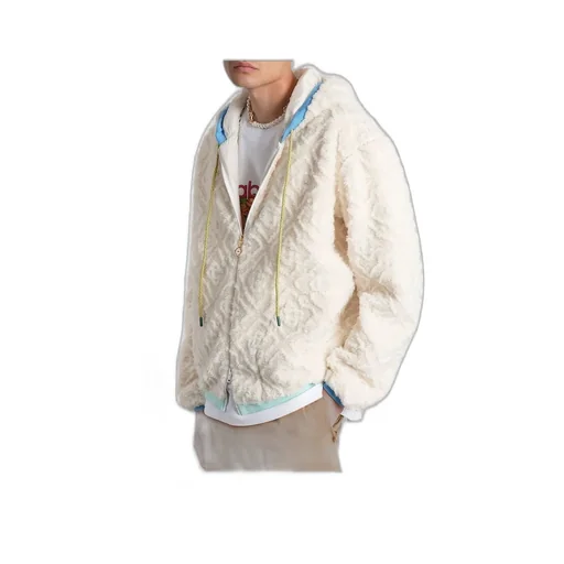 Casablanca Monogram Jacquard Fleece Jacket