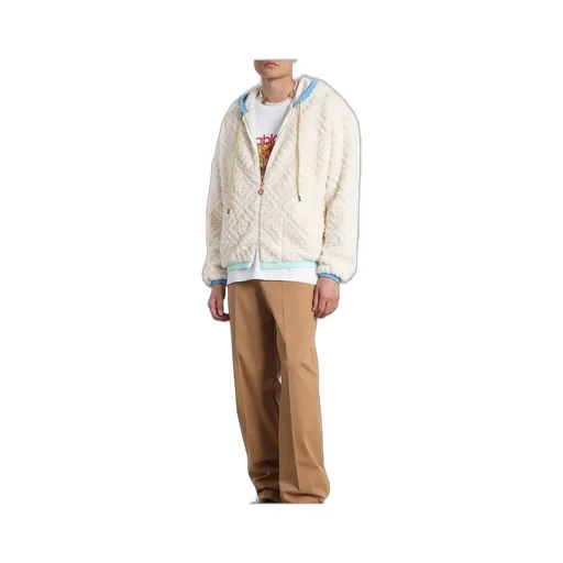 Casablanca Monogram Jacquard Fleece Jacket