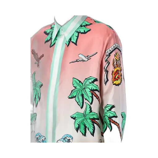 Casablanca Tennis Club Long Sleeve Shirt