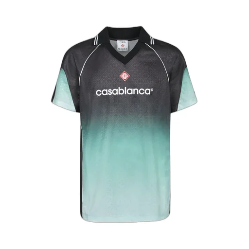 Casablanca V-Neck Football T-Shirt