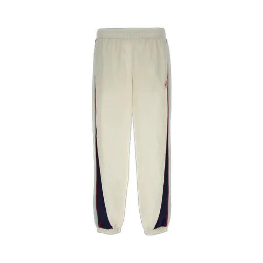 Casablanca Logo-Patch Straight-Leg Side-Stripe Track Pants