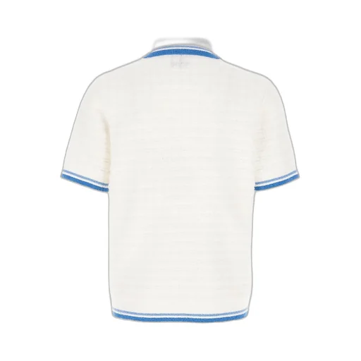 Casablanca Textured Polo Shirt