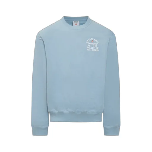 Casablanca Logo Printed Crewneck Sweatshirt