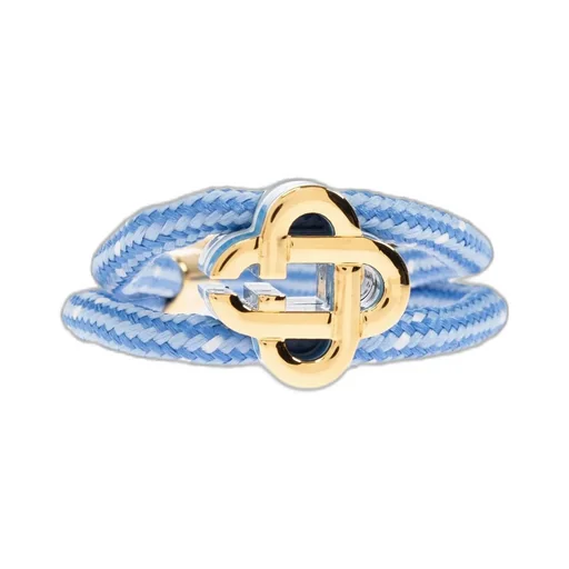 Casablanca Logo Plaque Slip-On Bracelet