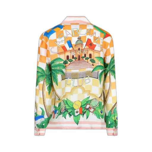 Casablanca Tennis Club Long-Sleeved Shirt